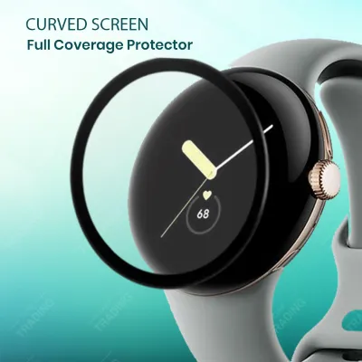 Google Pixel Watch Full Coverage Plastic Screen Protector